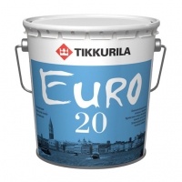 Интерьерная краска Tikkurila Euro 20 (Тиккурила Евро 20) колеровка