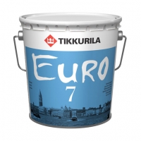 Интерьерная краска Tikkurila Euro 7 (Тиккурила Евро 7) белая