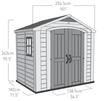 Хозблок Keter Factor 8x6 (2,56х1,82м)