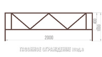 Газонное ограждение мод.8