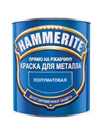 Эмаль Hammerite полуматовая (белая)