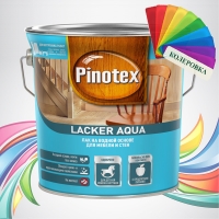 Pinotex Lacker Aqua (Пинотекс Лакер Аква) колеровка