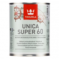 Лак паркетный Unica Super 60 (Уника Супер) полуглянцевый